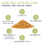 Ceylon Zimt, gemahlen, BIO, 250g