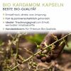 Wilder Kardamom Kapseln ganz, grün, BIO, 100g