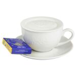 Gastro-Set: Teetasse (400ml) mit Untertasse und Ablage...