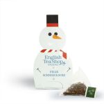 ETS -Weihnachtsgeselle Schneemann "Felix Schneeflocke", BIO, 25 Pyramidenbeutel (à 2 g einzeln verpackt, á EAN 680275058939)