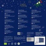 ETS - Teebuch Adventskalender mit Schleife "Christmas Night", 25 x BIO-Tees in Pyramidenbeutel