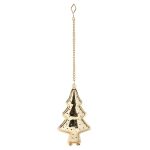 Teefilter, Tee-Ei "Tannenbaum", gold