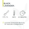 Black Lavender, Schwarzer Tee BIO, 125g Beutel