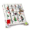 ETS - Puzzle Tee Adventskalender "White Ornaments", 25 x BIO Tee in kompostierbaren Pyramidenbeutel