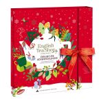 ETS - Premium Tee Adventskalender mit Schleife "Red...