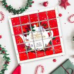 ETS - Puzzle Tee Adventskalender "Red Christmas", 25 x koffeinfreie BIO Tees in Pyramidenbeuteln