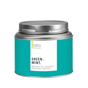 Green Mint, Grüner Tee, BIO, 100g Dose