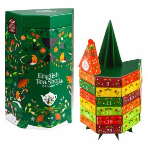 ETS - Tee Adventskalender "Tannenbaum", BIO, 25 Pyramidenbeutel