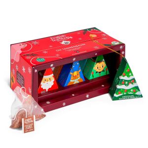 ETS - Wintertee Geschenk "Oh Tannenbaum", BIO, 6 Pyramidenbeutel