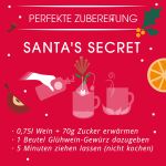 ETS - Glühwein Gewürz "Santas Secret", BIO, 7 Pyramiden-Beutel