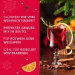 ETS - Glühwein Gewürz "Santas Secret", BIO, 7 Pyramiden-Beutel